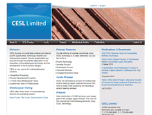 Tablet Screenshot of cesl.com